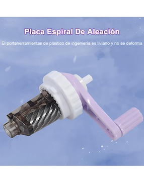 Sacapuntas manivela Xtellar de plástico