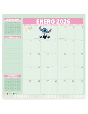 Calendario de pared Upak Stitch