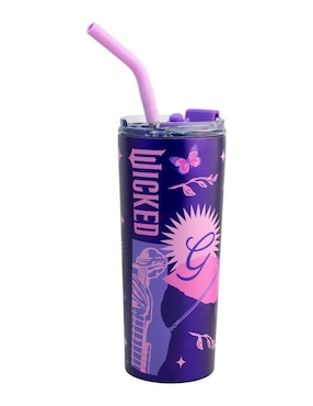 Termo Regalos Siglo XXI de acero inoxidable Wicked con tapa a presión 600 ml