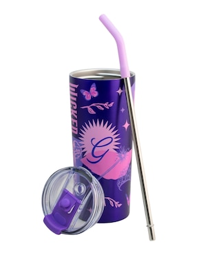 Termo Regalos Siglo XXI de acero inoxidable Wicked con tapa a presión 600 ml