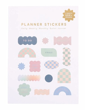 Planner Stickers Genérica