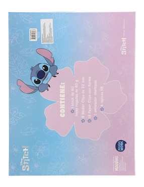 Set de papelería Stitch Mooving