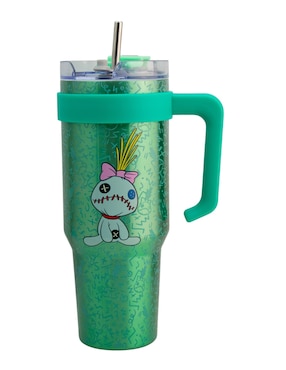 Termo Regalos Siglo XXI de acero inoxidable Stitch con tapa rosca