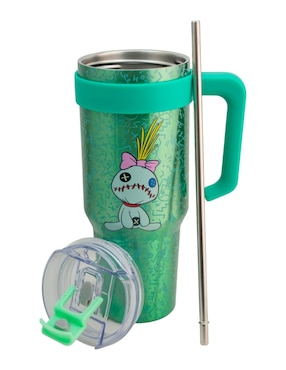 Termo Regalos Siglo XXI de acero inoxidable Stitch con tapa rosca