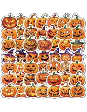 Calcomanías Ventdepot Halloween Pumpkins