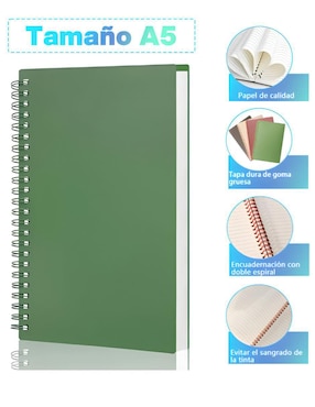 Set libreta Xtellar hoja rayada