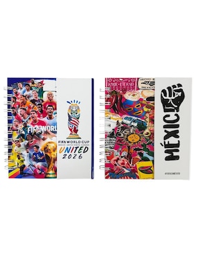 Set libreta Luxo Mx México a rayas