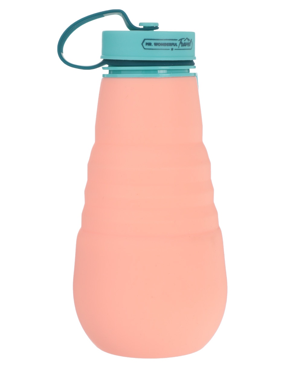 Botella de agua de plástico con tapa rosca 500 ml 2