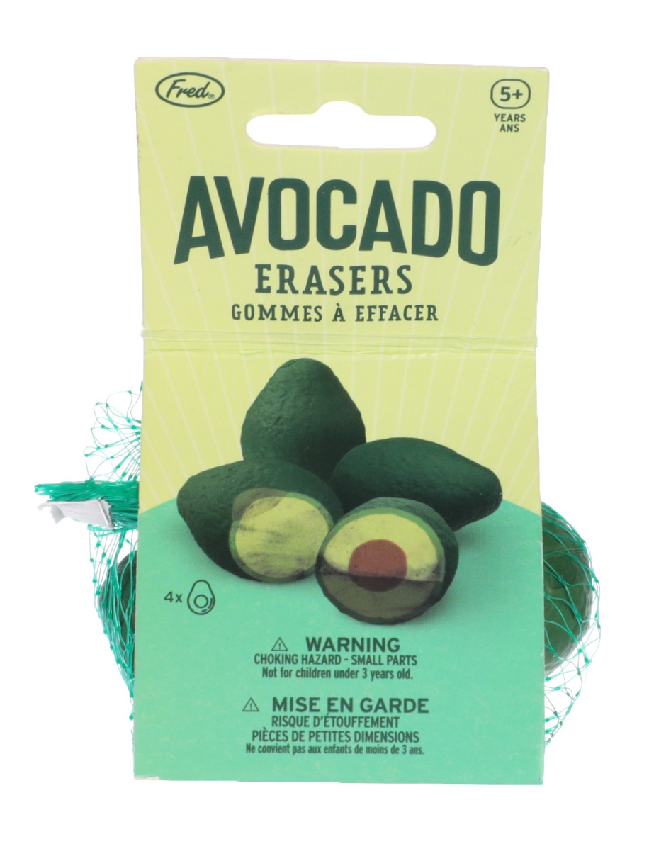Set de gomas Avocado 4