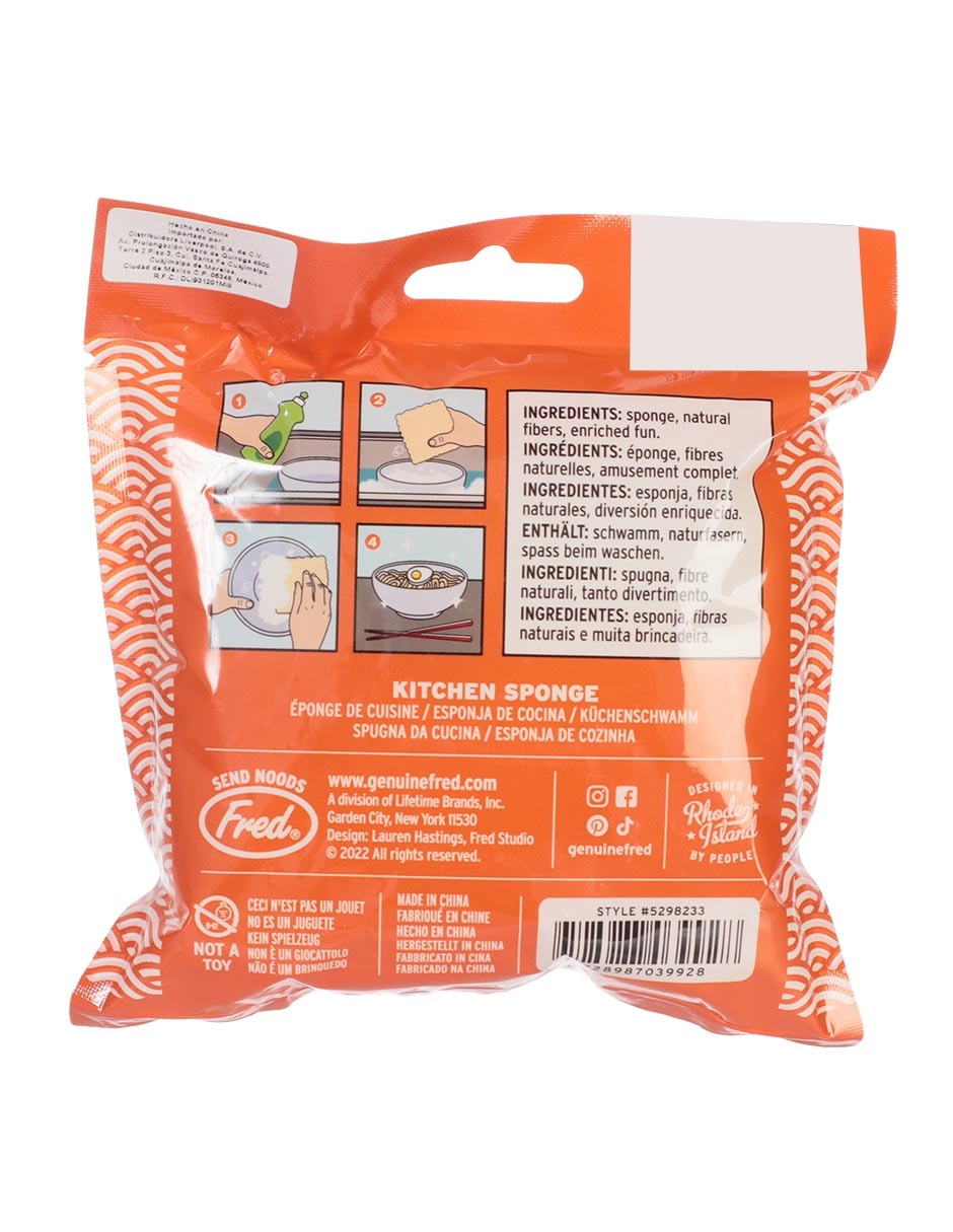 Fibra esponja para cocina Top Scrub 3
