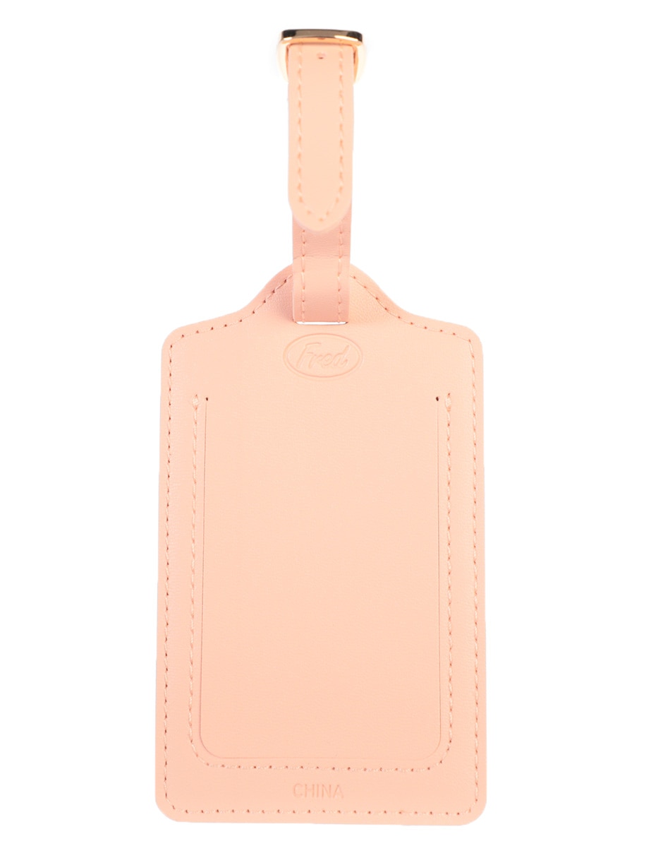 Identificador de maleta Wander Ware forma rectangular de poliéster 3