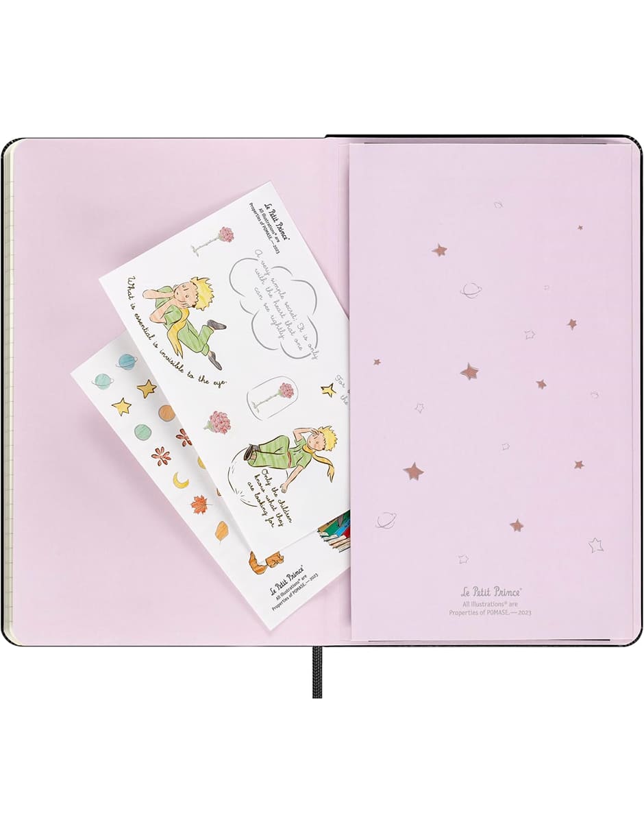Set libreta El Principito hoja rayada 5