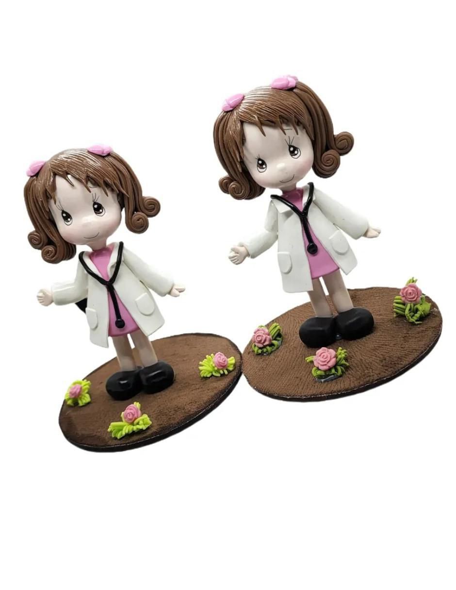 Figura decorativa de muñeca Doctor Doctoras 3