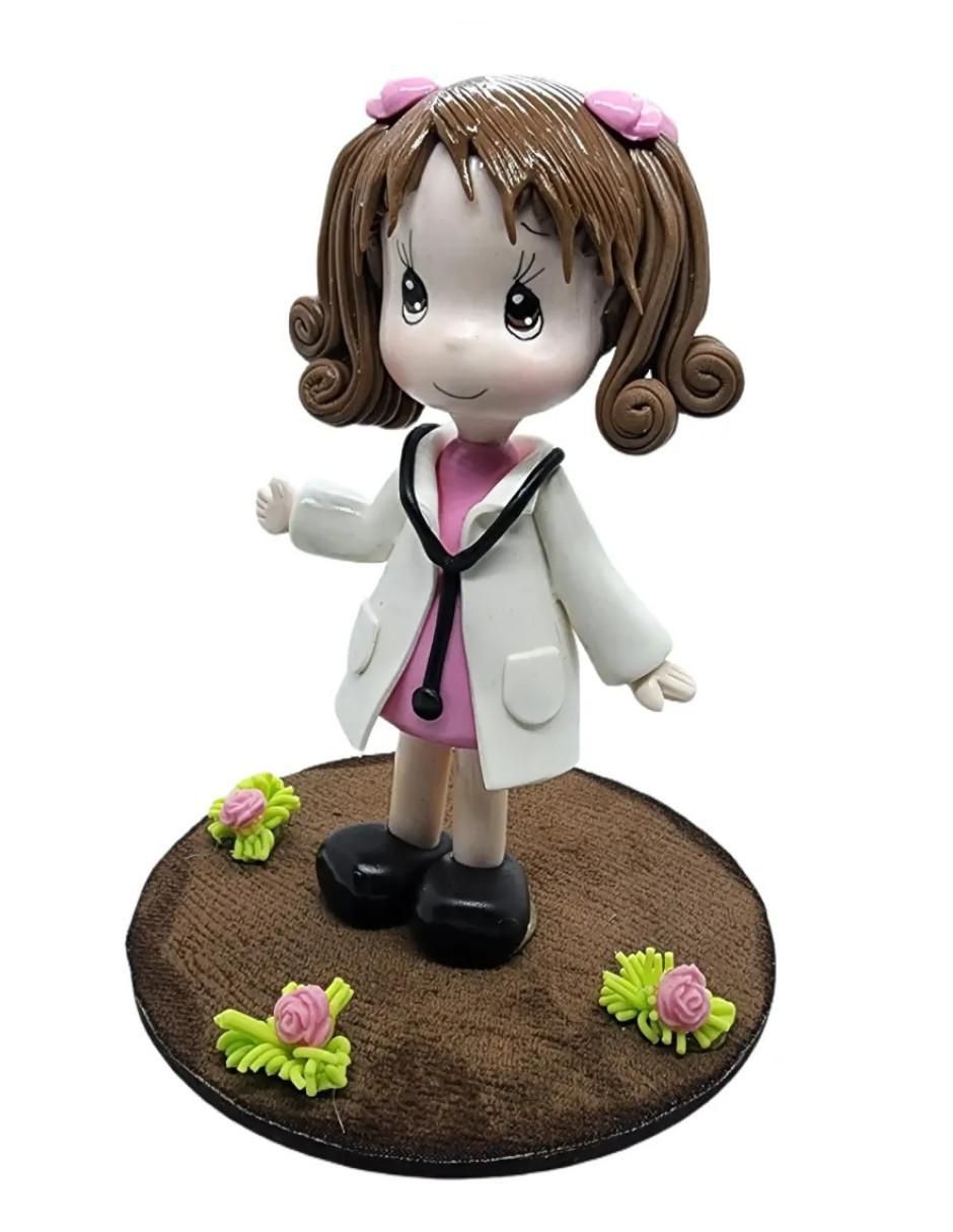 Figura decorativa de muñeca Doctor Doctoras 5