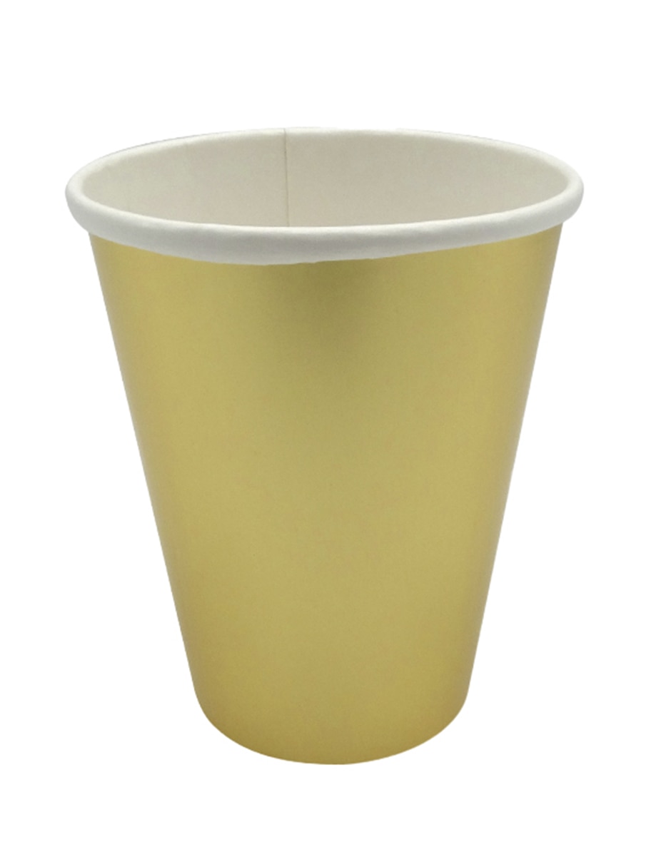 Set vasos Gold con 8 piezas 2