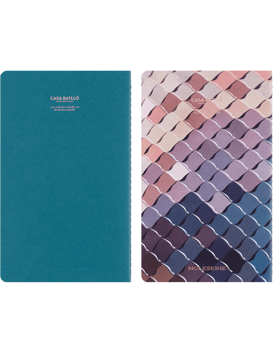 Set libreta rayada y blanca 3
