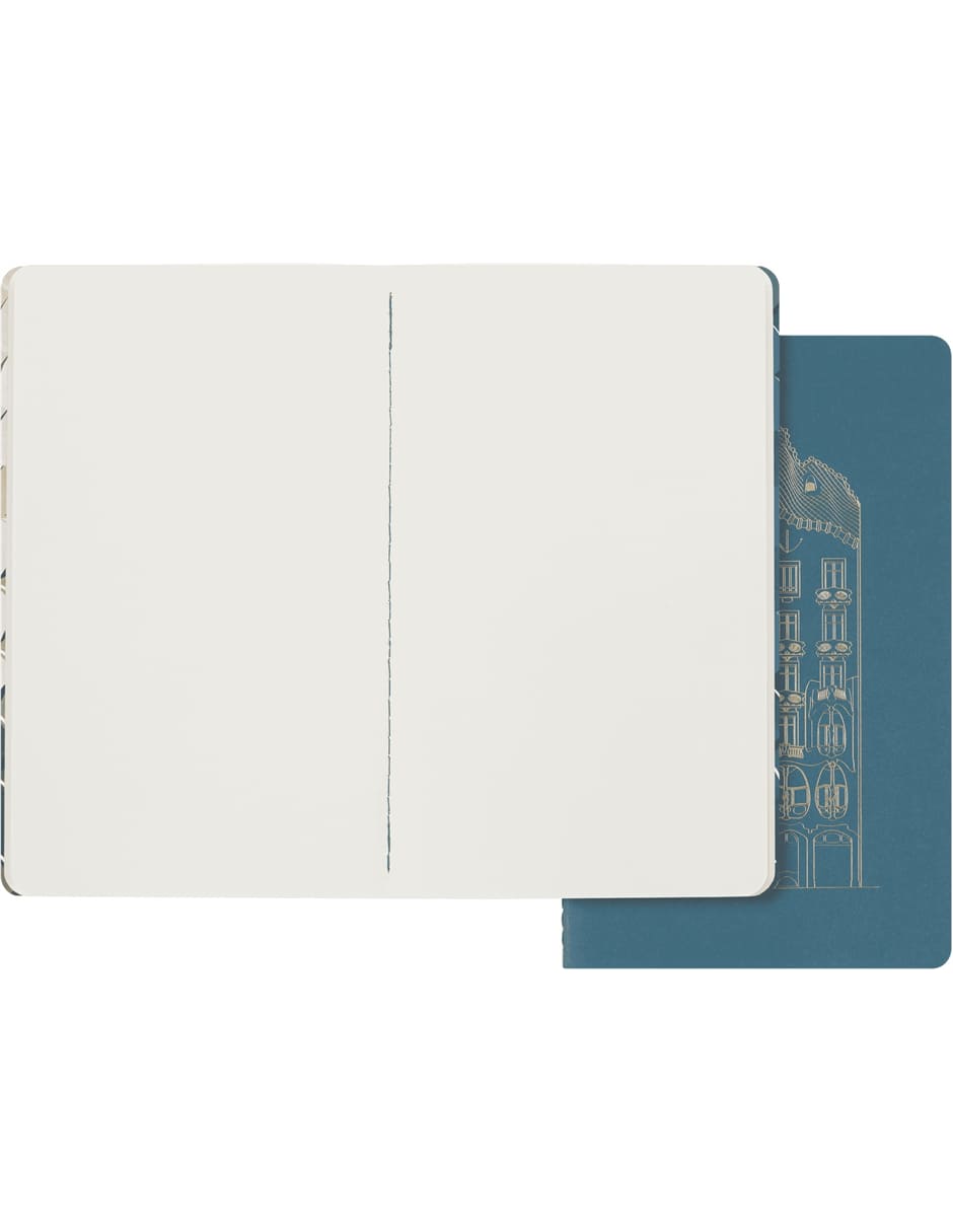 Set libreta rayada y blanca 4