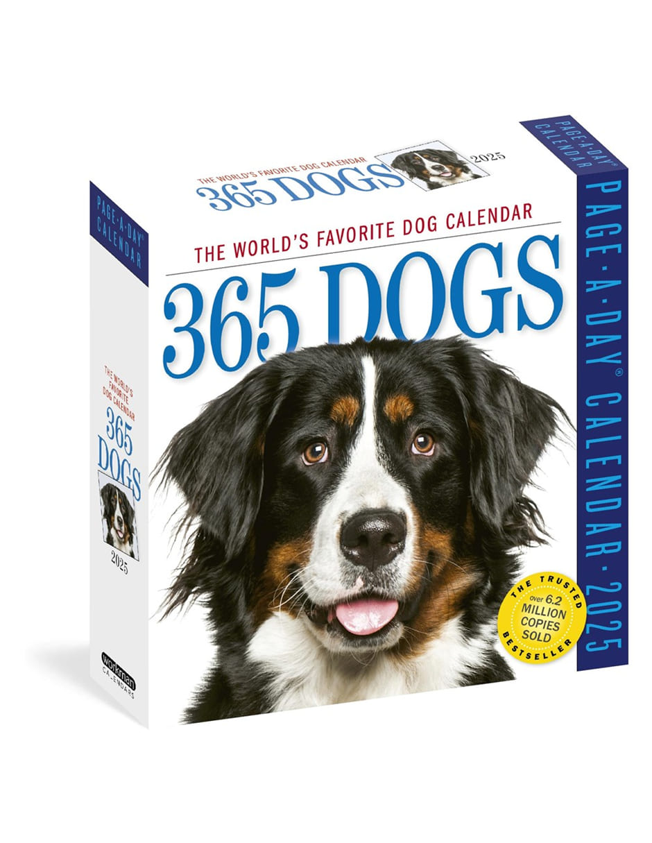 Calendario de escritorio 365 Dogs