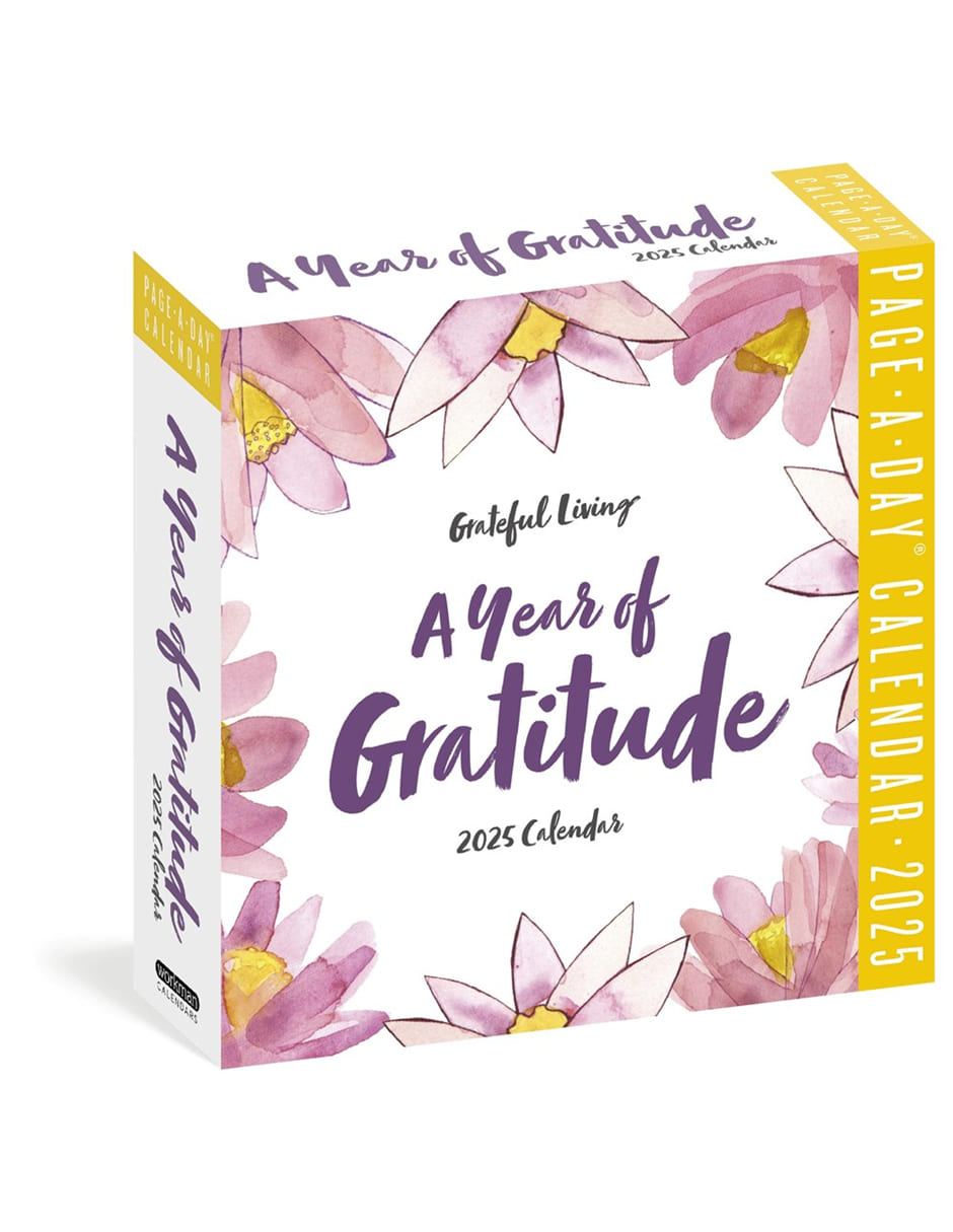 Calendario de escritorio Grateful Living