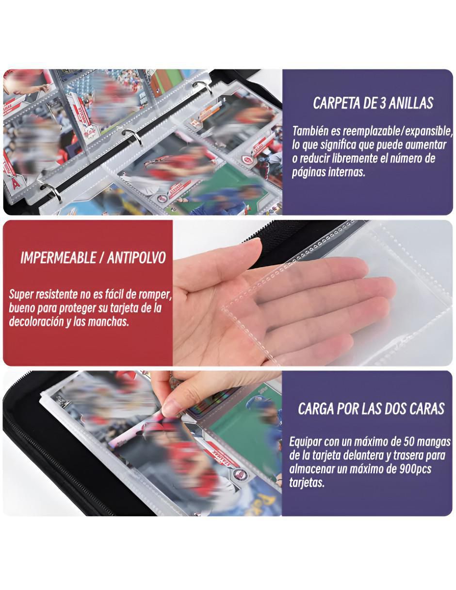 Carpeta con fundas de plástico 2