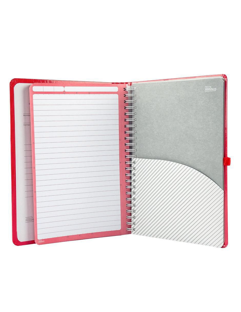 Set libreta hoja a rayas 7