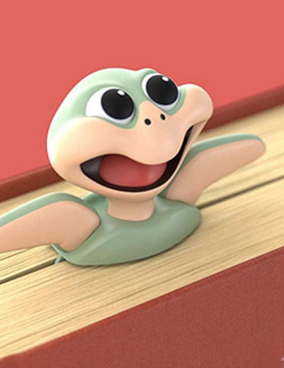 Separador Animales 3D Tortuga 4