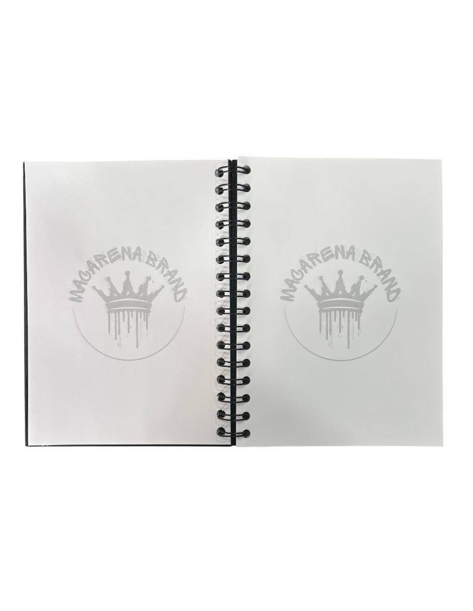 Set libreta hoja blanca 7