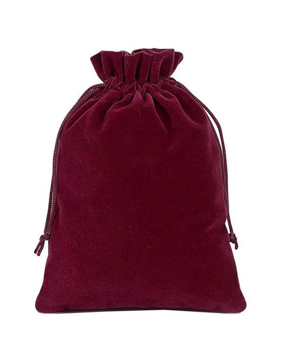 Bolsa de terciopelo