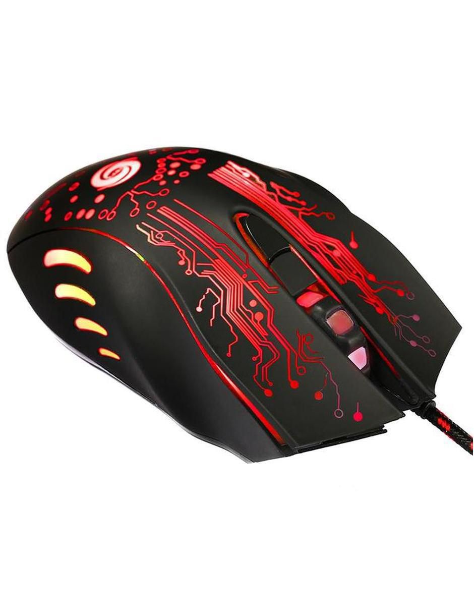 Mouse Gamer Alámbrico glowknight mxglo-001 5