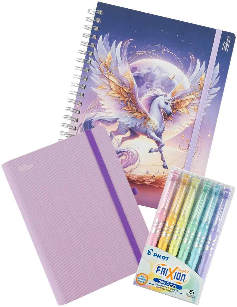 Set de papelería Unicornio Set de papelería Unicornio