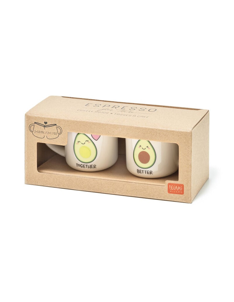 Set de tazas espresso Home Sweet Home 2 piezas