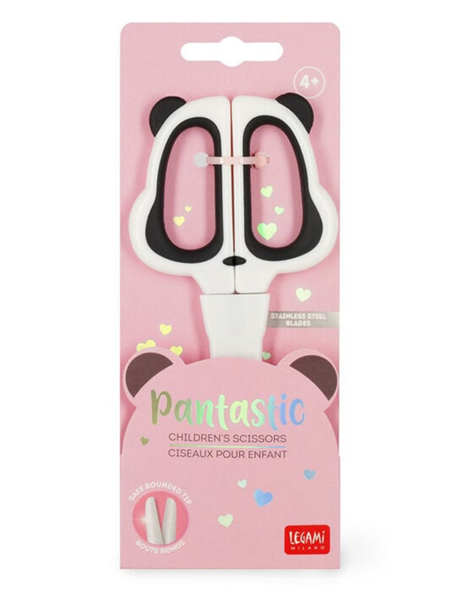 Tijeras escolares Extraordinary Stationery punta redonda Panda 2