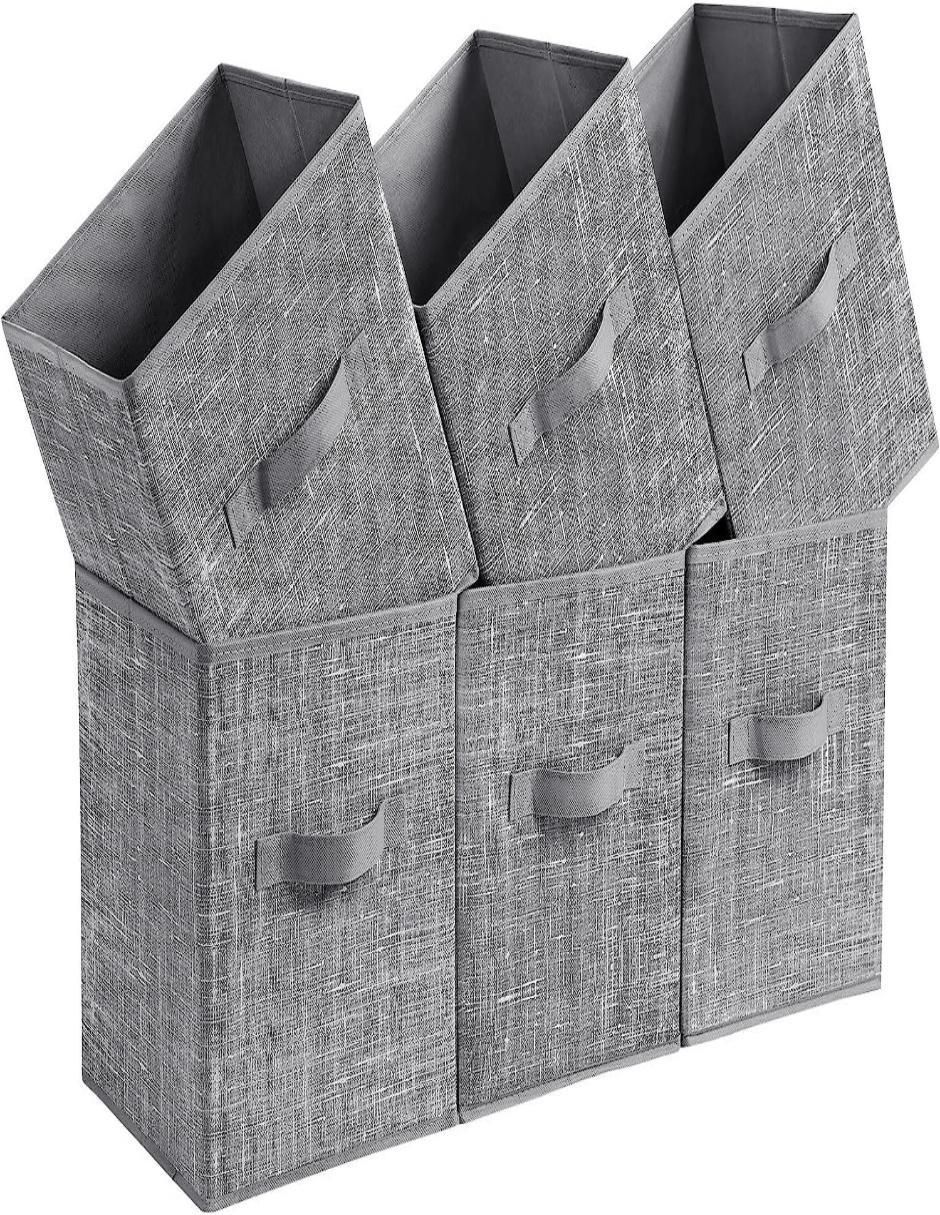 Set caja para almacenar Tina cuadrado con 6 piezas Set caja para almacenar Tina cuadrado con 6 piezas