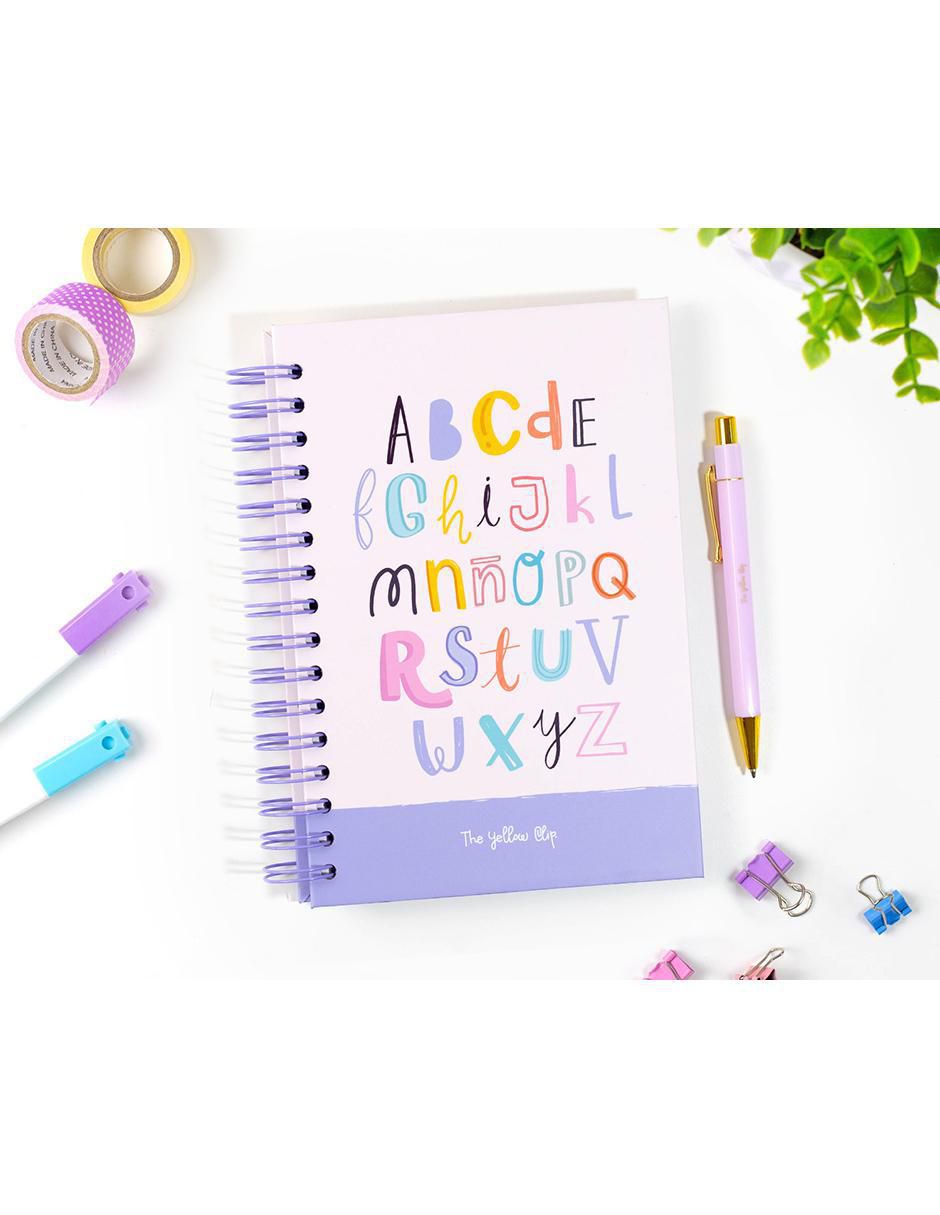 Cuaderno hoja a rayas y blanca 2
