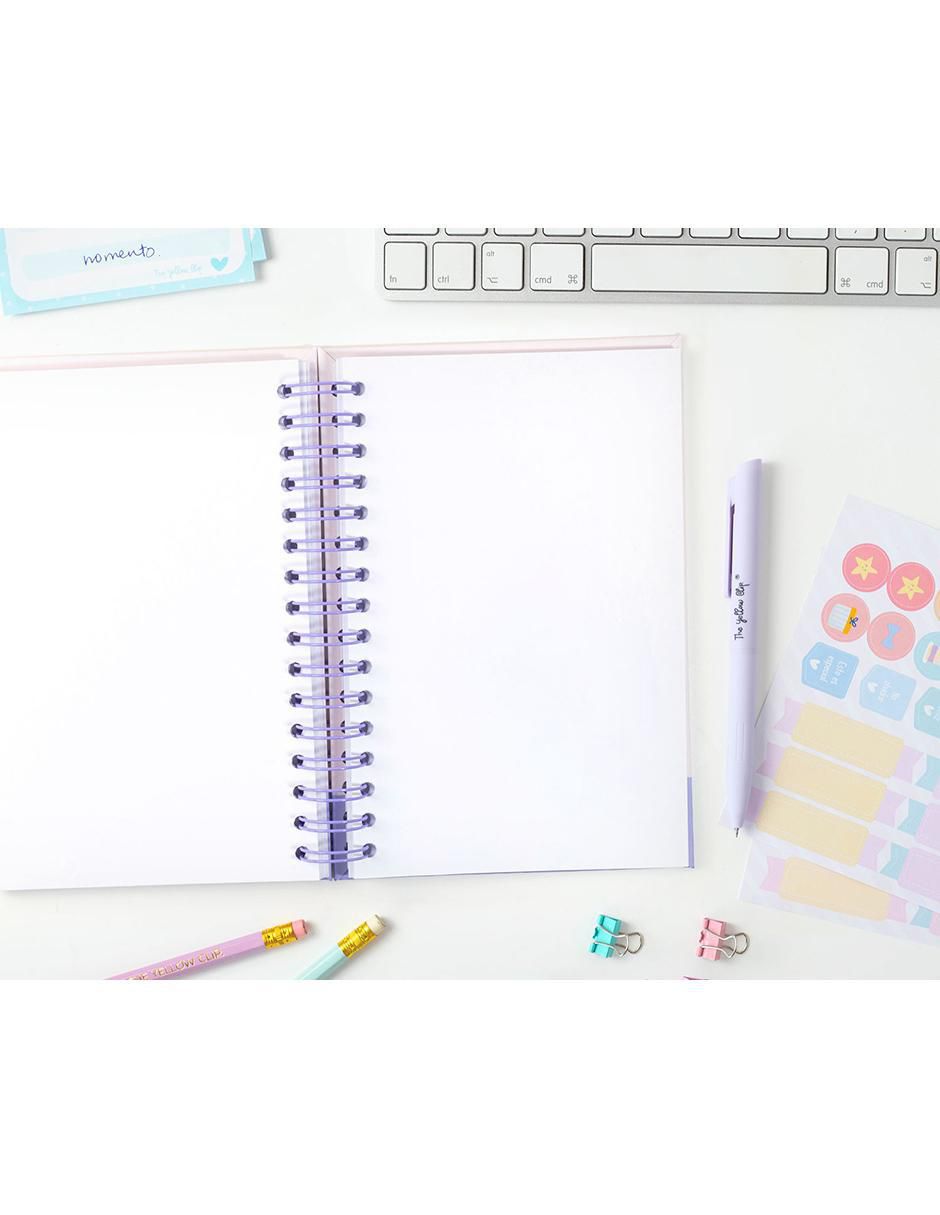 Cuaderno hoja a rayas y blanca 5