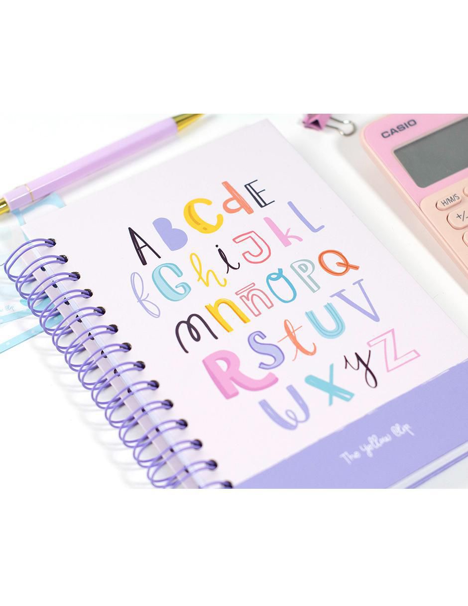 Cuaderno hoja a rayas y blanca 6