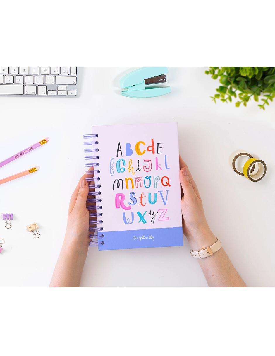 Cuaderno hoja a rayas y blanca 7