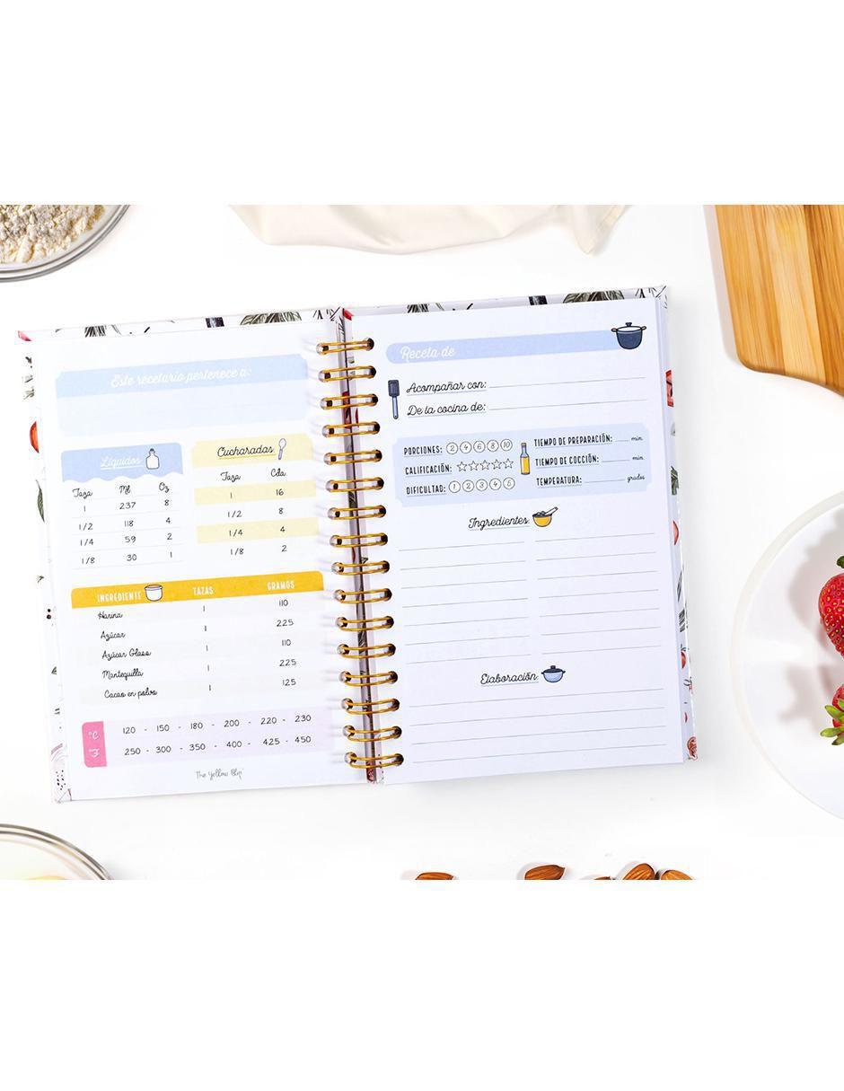 Libreta para recetas 5