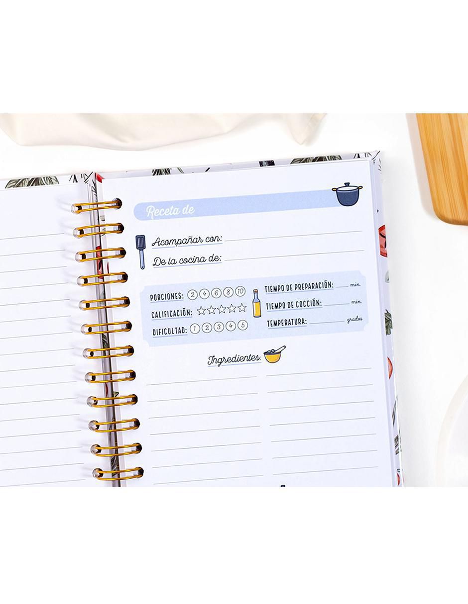 Libreta para recetas 6