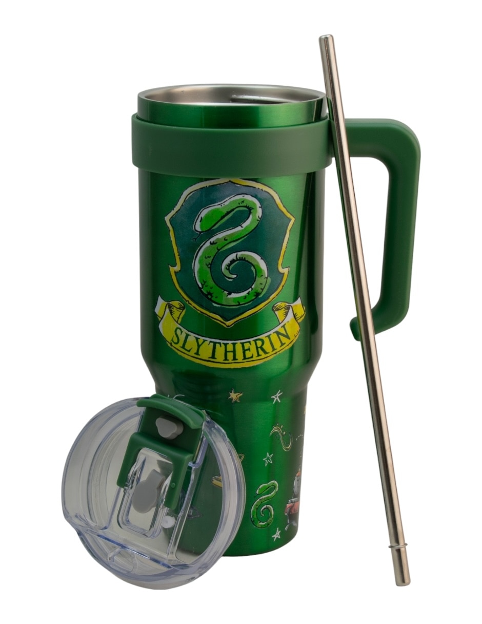Termo de acero inoxidable Harry Potter con tapa rosca 1.2 L 4
