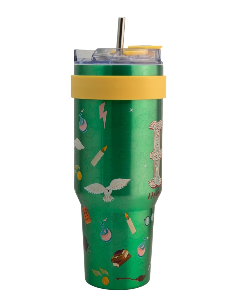 Termo de acero inoxidable Harry Potter con tapa rosca 1.2 L 2