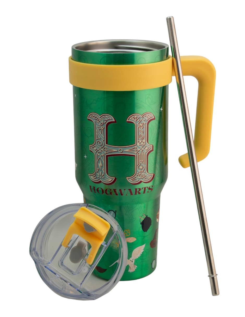 Termo de acero inoxidable Harry Potter con tapa rosca 1.2 L 3