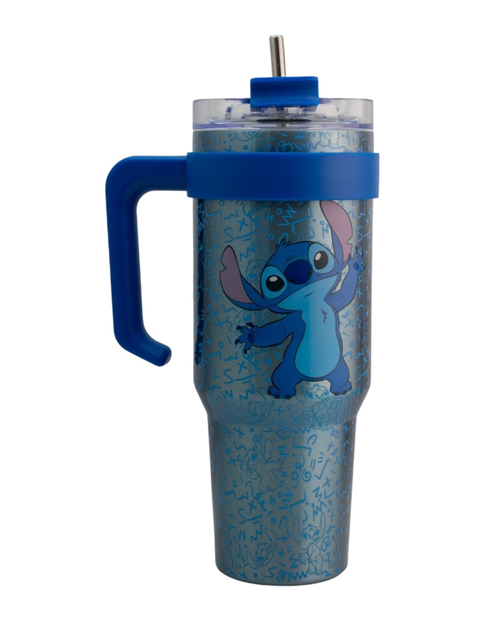 Termo de acero inoxidable Stitch con tapa rosca 1.2 L 2