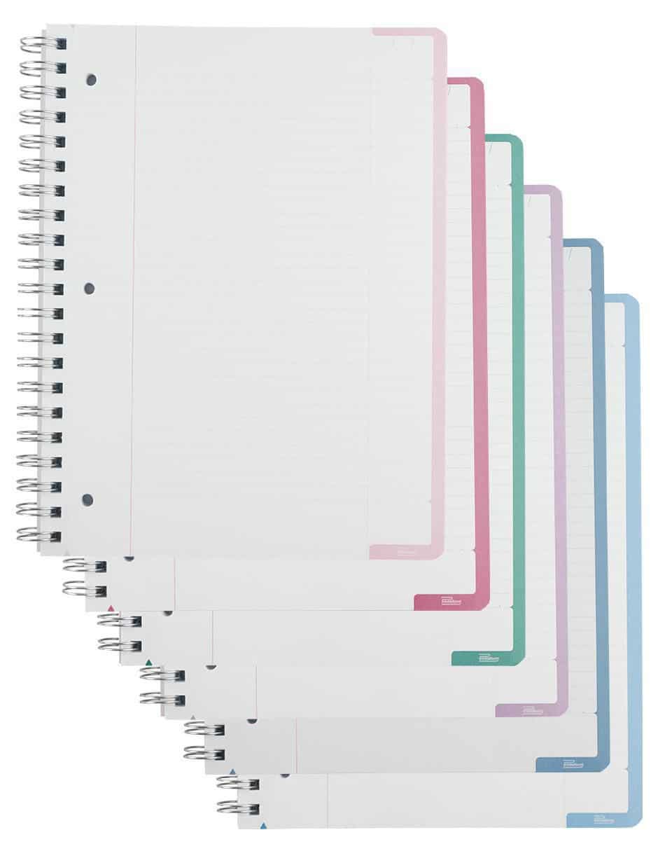 Set libreta a rayas 4