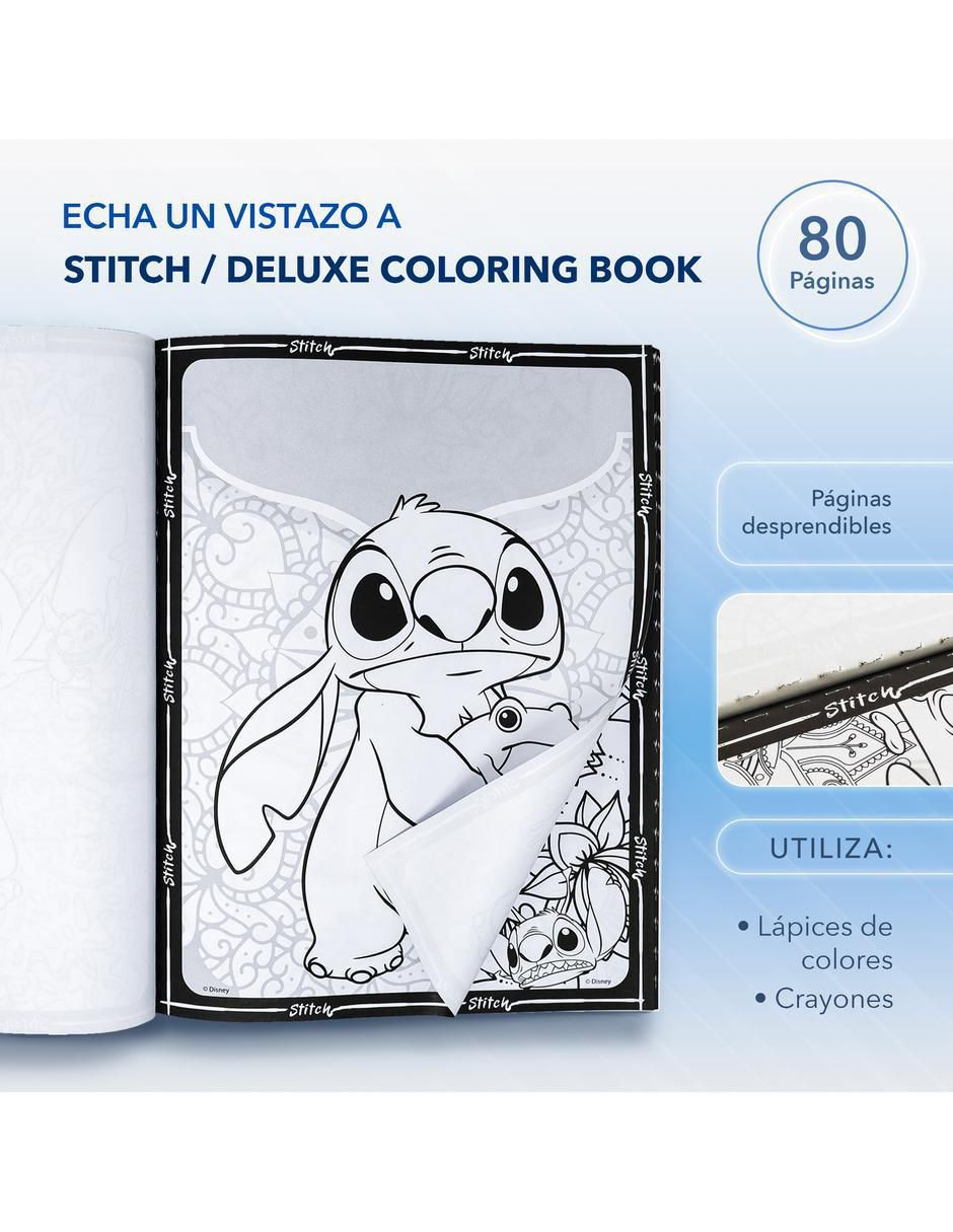Libro para colorear Stitch Deluxe 2