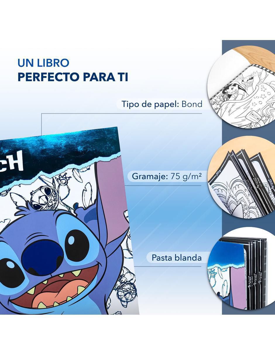 Libro para colorear Stitch Deluxe 3