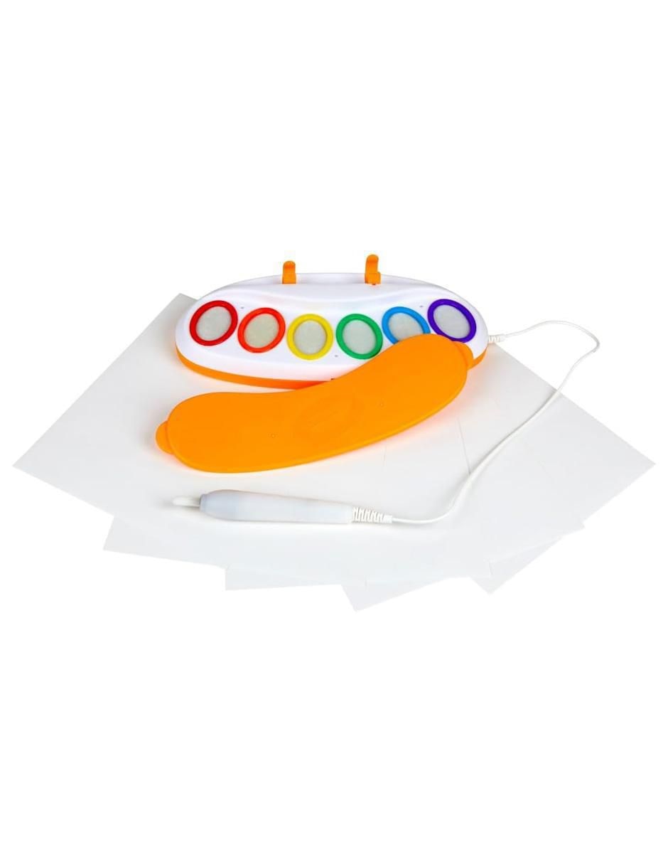 Acuarelas pastilla 6 colores 4