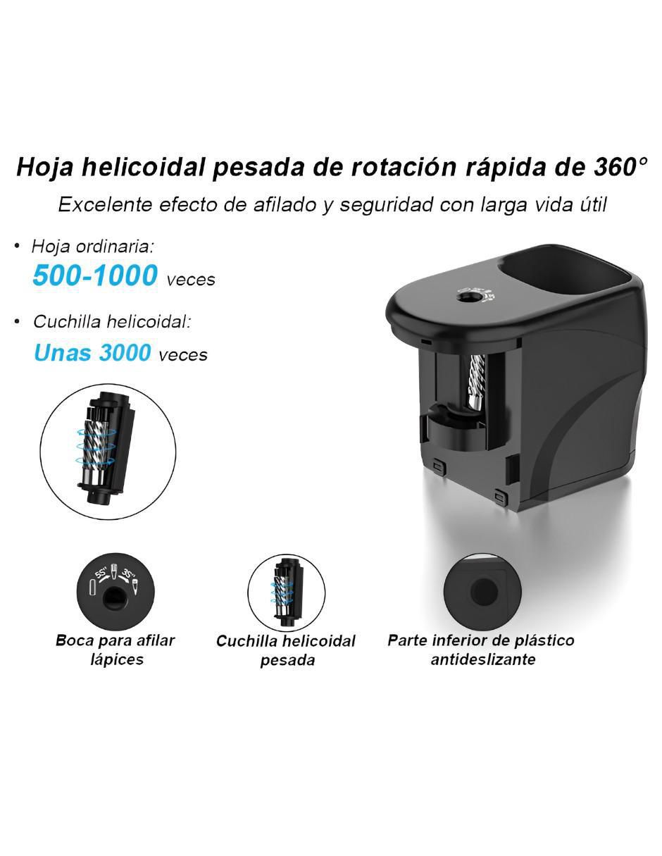 Sacapuntas eléctrico de acero inoxidable 3