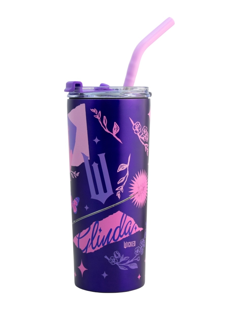 Termo de acero inoxidable Wicked con tapa a presión 600 ml 3