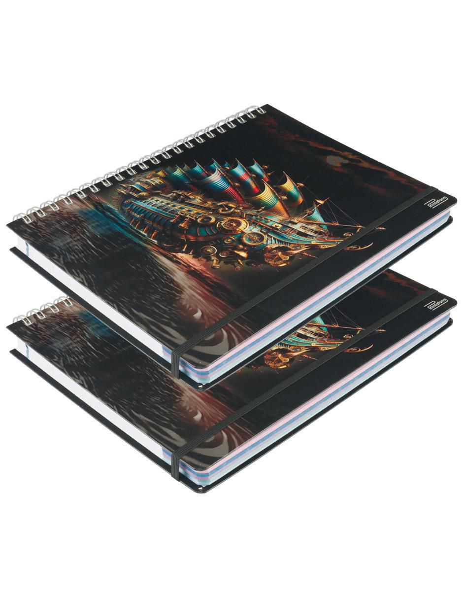 Set libreta a rayas